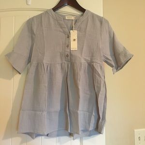 NWT Roolee Sansa Babydoll Top